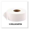 Toilet Tissues | GEN 1516 3.1 in. x 1000 ft. 2-Ply JRT Jr. Jumbo-Junior Bath Tissue - White (12/Carton) image number 6