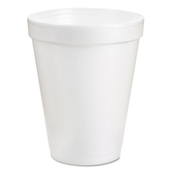 Dart 6J6 6 oz. Foam Drink Cups - White (1000/carton)