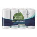 Perforated Roll & Hand Towels | Seventh Generation SEV 13739 2-Ply 11 in. x 5.4 in. 156 Sheets 100% Recycled Paper Kitchen Towel Rolls (8/Pack) image number 0