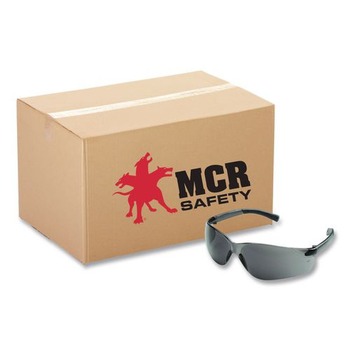 MCR Safety BK112 BearKat Wraparound Safety Glasses - Gray Lens (12/Box)