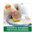 Scouring Pads & Sticks | Scotch-Brite 426 4.5 in. x 2.7 in. 0.6 in. Thick Heavy-Duty Scrub Sponge - Yellow/Green (6/Pack) image number 9
