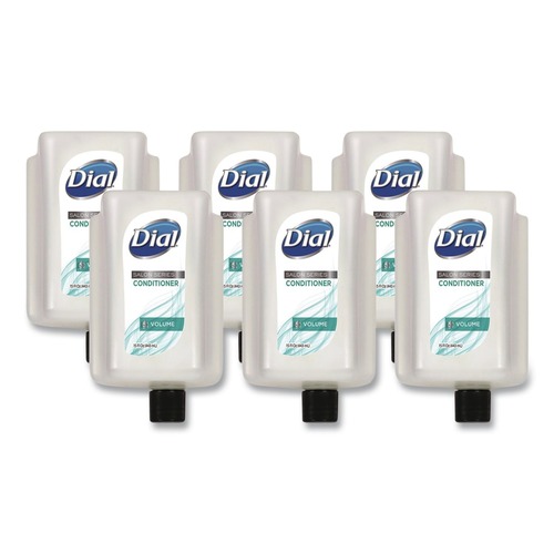 Personal Shampoos, Conditioners, & Body Washes | Dial Professional 98960 15 oz. Salon Series Conditioner Refill for Versa Dispenser - Floral Scent (6/Carton) image number 0