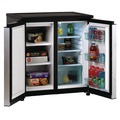 Refrigerators | Avanti RMS551SS 5.5 CF Side by Side Stainless Steel Refrigerator/Freezer - Black image number 2