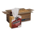 Perforated Roll & Hand Towels | Georgia-Pacific 25070 9.1 in. x 16.5 in. Medium Weight HEF Shop Towels (100/Box) image number 0