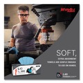 Perforated Roll & Hand Towels | WypAll 05740 L40 POP-UP Box 9.8 in. x 16.4 in. Towels - Blue (100/Box, 9 Boxes/Carton) image number 7