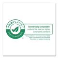 Plates | Dart 10FBRPLR1 10 in. Diameter Compostable Molded Fiber Platter Dinnerware - Natural (500/Carton) image number 1