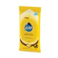 Cleaning Cloths & Wipes | Pledge 319250 7 in. x 10 in. Cloth Wet Wipes - Lemon Scent, White (12/Carton) image number 2