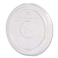 Cup Lids | Fabri-Kal 000000000009509112 Greenware X-Slot Cold Drink Lids - Clear (1,000/Carton) image number 3