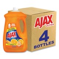 Dishwashing Detergents | Ajax 149874 90 oz. Bottle Dish Detergent - Orange Scent (4/Carton) image number 0