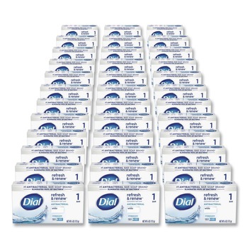  | Dial 52336 92633 4 oz. Deodorant Bar Soap - Iconic Dial Soap Scent (36/Carton)
