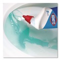 Toilet Bowl Cleaners | Clorox 00031 24 oz. Bottle Toilet Bowl Cleaner with Bleach - Fresh Scent image number 8