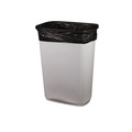 Repro Trash Bags | Heritage X7258AK Low-Density 55 Gallon 1.5 mil 36 in. x 58 in. Repro Can Liners - Black (100/Carton) image number 5