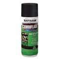 Paint & Paint Supplies | Rust-Oleum 279179 12 oz. Aerosol Can Camouflage Spray Paint - Flat Black (6/Carton) image number 1