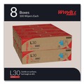Perforated Roll & Hand Towels | WypAll 05800 L30 POP-UP Box 16.4 in. x 9.8 in. Towels - White (100/Box, 8 Boxes/Carton) image number 2
