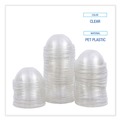 Cup Lids | Boardwalk BWKPETDOME PET Cold Cup 16 - 24 oz. Plastic Cup Dome Lids - Clear (1000/Carton) image number 6