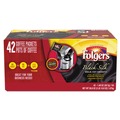 Coffee - Caffeinated | Folgers 2550000019 1.4 oz. Packet Coffee - Black Silk (42/Carton) image number 2