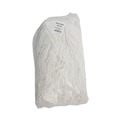 Mop Heads | Boardwalk BWK2032R #32 Cut-End Rayon Wet Mop Head - White image number 1
