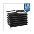 Disposable Knives | Dixie DUSSPK5 SmartStock Tri-Tower Dispensing System Polypropylene Knives - Black (40/Pack, 24 Packs/Carton) image number 4