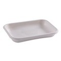 Food Containers & Lids | Eco-Products EP-SCRC12NFA 7 in. x 4.75 in. x 1 in. 12 oz. WorldView Vanguard Sugarcane Fiber Rectangular Container - White (400/Carton) image number 9