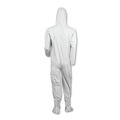 Cleaning Cloths & Wipes | Ansell KCC 44336 A40 Elastic-Cuff Ankle Hood and Boot Coveralls - 3X-Large White (25/Carton) image number 2