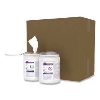 SANITIZING WIPES | Diversey Care 100850923 Oxivir 6 in. x 7 in. 1-Ply 1 Wipes (160/Canister, 12 Canisters/Carton)