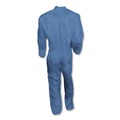 Cleaning Cloths & Wipes | KleenGuard 45003 A60 Ankle and Back Coveralls Elastic-Cuff - Large, Blue (24/Carton) image number 2