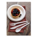 Plates | Eco-Products EP-P016NFA Vanguard 6 in. diameter Renewable and Compostable Sugarcane Plates - White (1000/Carton) image number 9