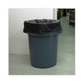 Low-Density Trash Bags | Boardwalk H7658HBK 38 in. x 58 in. 0.7 mil 60 gal. Linear Low Density Industrial Can Liners - Black (100/Carton) image number 6