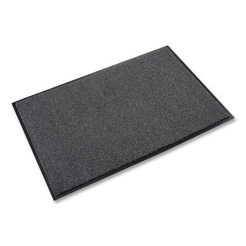 Floor Mats | Crown WP 0035CH 36 in. x 60 in. Wonder-Pro Rectangular Mat - Charcoal image number 0