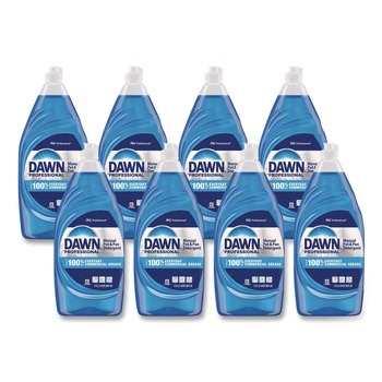 Dawn Professional 45112 38 oz. Bottle Manual Pot and Pan Dish Detergent (8/Carton)