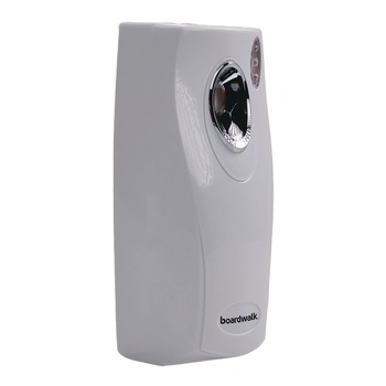 Boardwalk CL7-BOARDWK 4 in. x 3 in. x 9.5 in. Classic Metered Air Freshener Dispenser - White