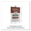 Coffee - Caffeinated | FLAVIA 48011 0.23 oz. Pouch Alterra Coffee Freshpack - Hazelnut (100/Carton) image number 6
