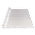 Table Covers & Skirts | Hoffmaster 113000 40 in. x 100 ft. Plastic Roll Tablecover - White (1-Roll) image number 1