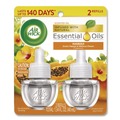 Metered Dispenser Refills | Air Wick 62338-85175 0.67 oz. Scented Oil Twin Refill - Hawai'i Exotic Papaya/Hibiscus Flower (6 Packs/Carton) image number 1