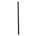 Straws/Stems/Sticks | Boardwalk BWKGSTW775BK 7.75 in. Wrapped Giant Polypropylene Straws - Black (7200/Carton) image number 0