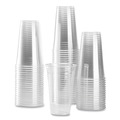 Cups | Karat C-KC24 24 oz. PET Plastic Cups - Clear (600/Carton) image number 2