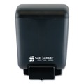 Soap Dispensers | San Jamar SN30TBK 30 oz. 3.97 in. x 4.92 in. x 6.64 in. Classic Bulk Soap Dispenser - Black image number 2