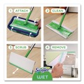 Floor Dusters & Accessories | Swiffer 74471 16.5 x 9 Max/XL Wet Refill Cloths - White (6/Carton) image number 8