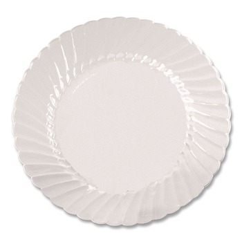 PRODUCTS | WNA WNA RSCW101212 10.25 in. Diameter Plastic Classicware Plates - Clear (144/Carton)