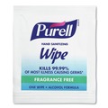Hand Sanitizing Wipes | PURELL 9021-1M 5 in. x 7 in. Individually Wrapped Unscented Premoistened Sanitizing Hand Wipes - White (1000/Carton) image number 0