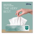 Facial Tissues | Kleenex 21601 2-Ply Flat Box Naturals Facial Tissue for Business - White (125 Sheet/Box) image number 2