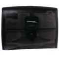 Toilet Seat Cover Dispensers | Scott 09506 17.5 in. x 2.25 in. x 13.25 in. Personal Seat Cover Dispenser - Black image number 1