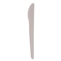 Disposable Knives | Eco-Products EP-S011-W Plantware 6 in. Knife Compostable Cutlery - White (1000/Carton) image number 1