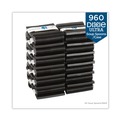 Disposable Spoons | Dixie DUSSS5 SmartStock Mediumweight Polystyrene Soup Spoons Tri-Tower Dispensing System Cutlery - Black (960/Carton) image number 2