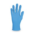 Food Service Disposable & Single Use Gloves | Ansell 54423 6 mil Thick 9.5 in. Long Powder-Free G10 2PRO Nitrile Gloves - Large, Blue (100/Box) image number 0