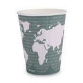 Cups | Eco-Products EP-BNHC12-WD 12 oz. World Art Renewable and Compostable Insulated Hot Cups (600/Carton) image number 4