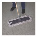 Mop Heads | Boardwalk BWK1618 18 in. x 5 in. Disposable Cotton Dust Mop Head image number 3