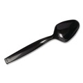 Cooking & Serving Utensils | WNA WNA A7SPBL 9 in. Plastic Spoons - Black (144/Carton) image number 2