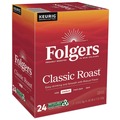Coffee - Caffeinated | Folgers 5000368730 Gourmet Selections Classic Roast Coffee K-Cups (24/Box) image number 1