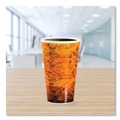 Cups | Dart 20U16ESC 20 oz. Fusion Escape Foam Hot/Cold Cups - Brown/Black (500/Carton) image number 5